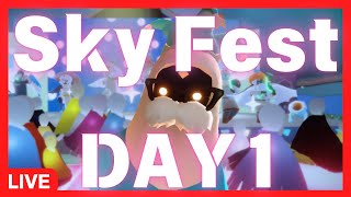 【SkyFest生配信】5周年イベント1日目の様子をお届け！盛り上がっていこ～～🎉【Sky星を紡ぐ子どもたち】※ゲーム内のオンラインイベントです [upl. by Annoit]