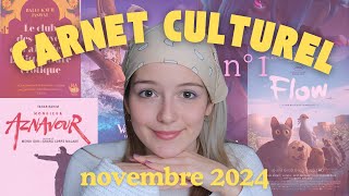 LE CARNET CULTUREL n°1  novembre 2024 [upl. by Nihahs199]