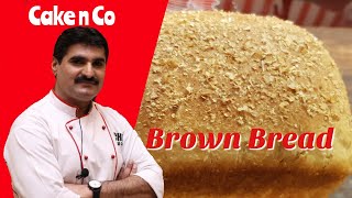 Brown Bread  recipe by Cake n co [upl. by Ahsinev759]