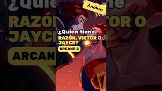 ¿Víktor o Jayce  Análisis arcane netflix series leagueoflegends geekzone [upl. by Mahla]