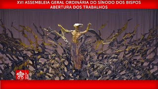 XVI Assembleia Geral Ordinária do Sínodo dos Bispos  Abertura dos trabalhos 4 de outubro de 2023 [upl. by Ennairda]