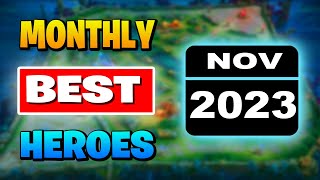 Unveiling the November 2023 Best Hero in Mobile Legends [upl. by Hackathorn]