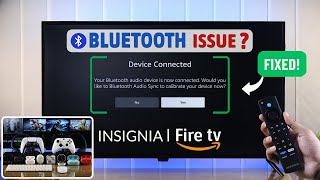 Fix Insignia Fire TV Bluetooth Not Working [upl. by Adnarb]