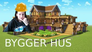 MINECRAFT BYGGER ETT HUS [upl. by Ness932]