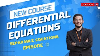 Separable Differential Equations Section 22 [upl. by Nazay]