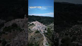 Badolato Calabria What an amazing medieval town calabria youtubeshorts drone italy travel [upl. by Ainet]