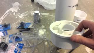 DIY Protein Skimmer PVC [upl. by Hildick]