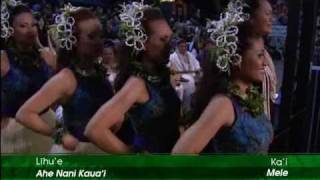 Hälau Hula O Kaleimomi  Auana  Merrie Monarch 2009 [upl. by Hasen]