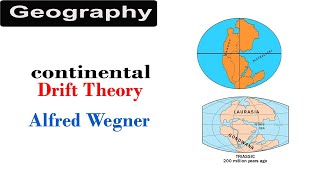 Continental Drift Theory  GeomorphologyGeography [upl. by Bitthia338]