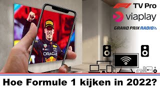 Hoe Formule 1 kijken in 2022 alle mogelijkheden met Viaplay F1 TV Pro enof Grand Prix Radio 👍 [upl. by Lezirg]