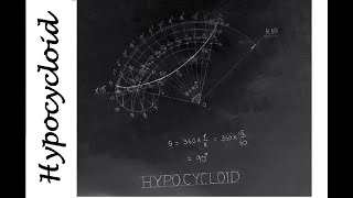 Construction of hypocycloid using drafter [upl. by Kingdon336]