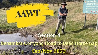 AAWT Section 4 Benambra Corryong Road to Dead Horse Gap [upl. by Edahsalof]