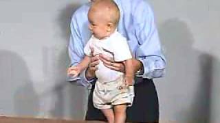 PediatricNeuro Exam 6 month Postural Reflexes  Parachute [upl. by China632]