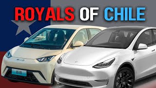 Tesla and BYD Key Players Shaping Chile’s Electric Vehicle Market [upl. by Haleehs303]