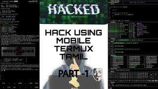 Complete Termux hacking  Part 1  CODE X TAMIL [upl. by Gratia625]