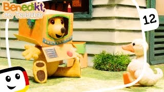 Benedikt der Teddybär quotWas ist da drinquot Folge 12  Kinderfilme Animation deutsch toys neue folgen [upl. by Lleynad]