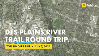 Des Plaines River Trail Round Trip Century Adventure [upl. by Nylinnej]