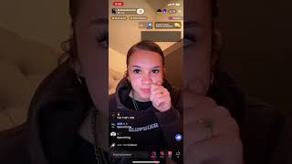 Aaliyah liyahrenee TikTok Live 11624  Part 12 [upl. by Eerhs715]