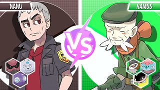 Nanu vs Ramos  Pokemon Battle Exhibition Match [upl. by Wallach]