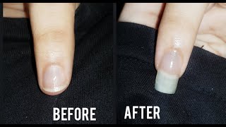 How to grow long nails fast in 5 mins [upl. by Shalna493]