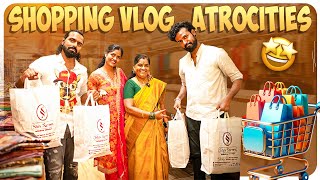 🛍️Fun Shopping with Family😍 Shiv Sarees Anna Nagar🤩  Gowti Sowbi Vlogs [upl. by Diella]