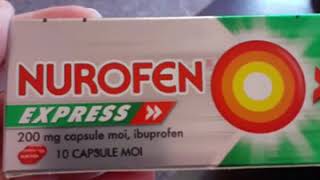 NUROFEN EXPRESS FORTE 400 MG CAPSULE MOI [upl. by Nnaira]