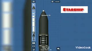 How to make Starship in SFS sfs plssubscribe tutorial [upl. by Ecnaled]