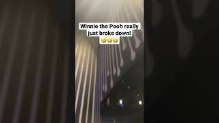 Winnie the Pooh and the blustery day broken down at Disney World 🤣🤣🤣 [upl. by Cirdahc]