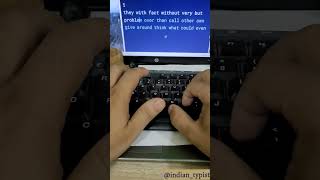 115 wpm fast typing record enjoy with morning tea Video is sped up [upl. by Nyltiak]