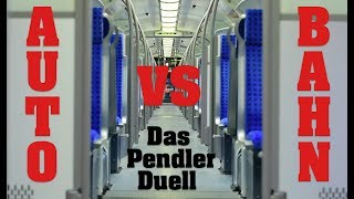 Auto vs Bahn  Das PendlerDuell [upl. by Marve443]