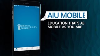 AIU Mobile for Apple  American InterContinental University [upl. by Sadick24]