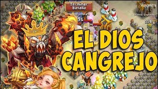 ¡El Dios Cangrejo ATLANTICORE Rev4 en GDA Castle Clash THIN36 [upl. by Nednyl834]