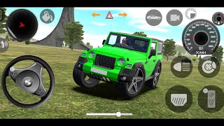 Long Jump Cars Driving 3D Dollar Song Modified Thar Indian Cars Simulator 3D Android Gameplay [upl. by Der]