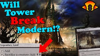 MTG ▷ Phyrexian Tower is in MH3 amp Coming to Modern ◁🔥 Yawgmoth Tower Deck【 MH3 Spoilers amp Leaks 】 [upl. by Savitt]