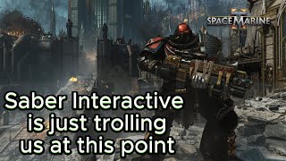 Where is Patch 50 Is Saber Interactive actively trolling the entire playerbase of Space Marine 2 [upl. by Aradnahc941]