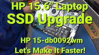 Making Slow HP Laptop Much Faster Simple Upgrade [upl. by Hachman7]