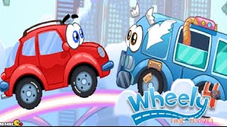 Wheely 4 Time Travel Full Gameplay Walkthrough [upl. by Kcire982]