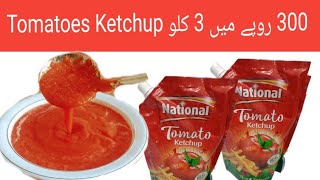 3 kg ketchup in just 300 How to make ketchup Home made ketchupDelicious Tomatoes Ketchup [upl. by Perdita]