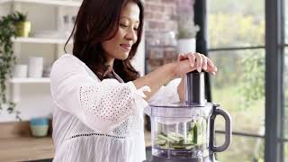 Kenwood Multi pro express food processor dicing attachment  demo film [upl. by Arreik]