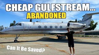 100000 ABANDONED Gulfstream GIII At Auction Did I Bid Too Much [upl. by Yrekaz]