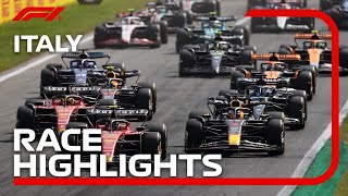 Race Highlights  2023 Italian Grand Prix [upl. by Amees]