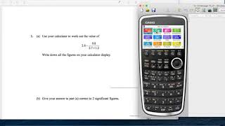 Casio FXCG50 and FXCG20 Guide to using the GDC for Mathematics Edexcel Exam at specific questions [upl. by Supen]