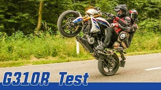 G310R REVIEW │ Die BESTE 300er zum WHEELIES machen [upl. by Sumner]