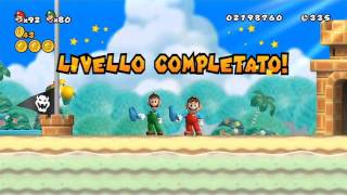 New Super Mario Bros Wii  100 Walkthrough Coop ITA  Parte 08 di 19 [upl. by Nonie]