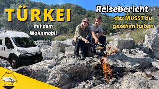 REISEBERICHT  TÜRKEI mit dem Wohnmobil [upl. by Nya]