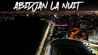 ABIDJAN LA NUIT  DRONE SHOTS [upl. by Persse]