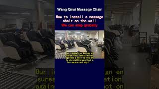 How to install a massage chair on the wall [upl. by Eilrahs]