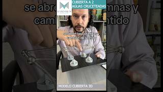 Estructura con cubierta rigidizada con tensores 0102 virmex virmexsimulación [upl. by Gaelan]