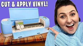 How to Cut amp Apply Cricut Vinyl For Beginners  Cricut Explore Air 2 Tutorial [upl. by Vogele]