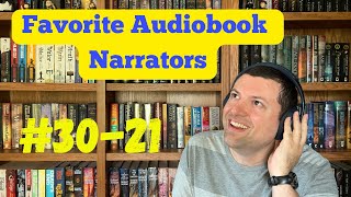 My Top30 Audiobook Narrators 3021 [upl. by Eirahcaz]